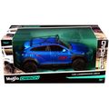 Lamborghini Urus #63 with Roof Rack Blue Metall...