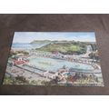 Valentines Art Postcard - Bathing pool Scarboro...