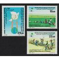 Mauritania Bird Intl Youth Year 3v 1986 MNH SG#...