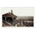 Yorkshire postcard Doncaster Races Racecourse H...