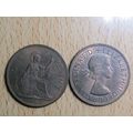GB 1967 Elizabeth II 1d Penny Coin High Grade AU