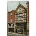 1908 colour postcard Gods Providence House Chester