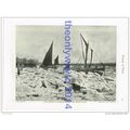 Thames at Chiswick During Recent Frost, London,...