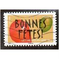 FRA 2008 (55c) 'GREETINGS -BONNES FETES' FINE U...