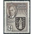 Virgin Islands 1952 SG143 40c Brown Mounted Min...