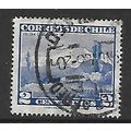CHILE 1961 VIEWS 2c BLUE CHOSHUENCO VOLCANO SG4...