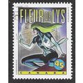 CAN 1995 45c 'COMIC STRIP HEROES - FLEUR DE LYS...