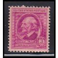 861 3c Ralph Emerson Fine Plus MNH KA2329
