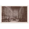 The Chancel St Mary's Church Warwick RP Postcard