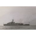 HMS Burghead Bay Ship at Tristan Da Cunha RPC K...