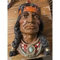 Indian Head Universal Statuary Corp 1966 Native...