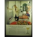 1958 Rums of Puerto Rico Ad - I brought home a new chess defense