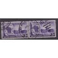 United States 1948 Wisconsin Centennial pair 3c...
