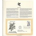 AMERICAN WILDLIFE ' OFFICIAL FIRST DAY of ISSUE...