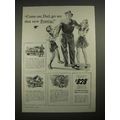 1940 Pontiac Car Ad - Come On, Dad, Go See