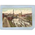 Rhode Island Pawtucket Postcard View From Divis...