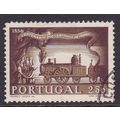 PORTUGAL 1956 CENTENARY RAILWAYS 2.50e USED SG1...