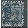 australia victoria sg419b indigo used crown over a
