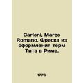 Carloni, Marco Romano. Fresco from the design o...