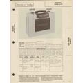 BELMONT model 5P19 5 tube AM radio receiver Sam...