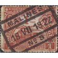 BELGIUM, RAIL, Locomotive, orange-brown 1920, 1F
