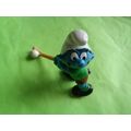 Field Hockey smurf complete with hockey stick