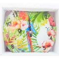 Cockatoo & Parrot Wall Clock Round Glass 17 CM ...