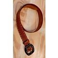 Old Navy Women's Belt Brown Medium Genuine Leat...