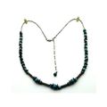 Bali Silver Turquoise Beaded Gemstone Necklace