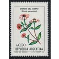 Argentina 'Zinnnia peruviana' Flowers 50c 1985 ...