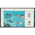 Argentina Handicrafts Silver Work Block of 4 20...