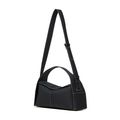 Women Genuine Leather Handbag Black
