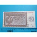 Espana Spain 1936 50 Pesetas Banknote Reproduct...