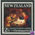 New Zealand stamps 1968 - SG 892 - Christmas 2½...