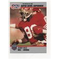 PRO SET 1990 Super Bowl Supermen card No.48 Jer...