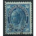 Canada 1897 SG146 5c Deep Blue/Bluish (Remainde...
