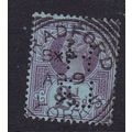 GB 1887-92 VICTORIA JUBILEE 2½d USED SG201 PIN ...
