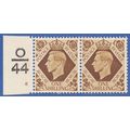 GB KGVI 1939 1s BISTRE BROWN SG475 MOUNTED MINT...
