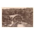 AULD BRIG O' DOON, ALLOWAY, AYR. unused postcar...