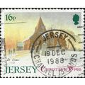 JERSEY, CHRISTMAS, St Ouen Church, brown 1988, ...