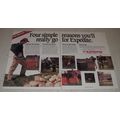 1991 Monsanto Expedite Herbicide Ad - Four simp...