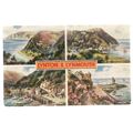 LYNTON AND LYNMOUTH, DEVON multiview unused vin...