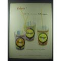 1954 Schweppes Fruit Squashes Ad - Thirsty? Take the necessary Schweppes