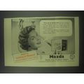 1954 BTH Mazda Lamps Ad - We've got our lighting taped