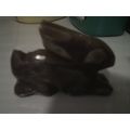 Figurine Brown Onyx rabbit