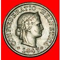 Ⰶ LIBERTY (1879-2025): SWITZERLAND★5 RAPPEN 194...