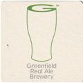 BEER MAT - GREENFIELD REAL ALE BREWERY - REAL A...