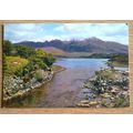 POSTCARD: SCOTLAND - QUINAG FROM THE RIVER INVE...