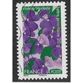FRA 2012 (60c)(S/A) 'FLOWERS - VIOLETS ' FINE U...