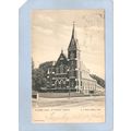 MA Adams St Thomas Church Street Scene w/Trolle...